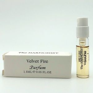 The Harmonist Velvet Fire Man Woman Unisex Fragrance Travel Vial  NEW In Box